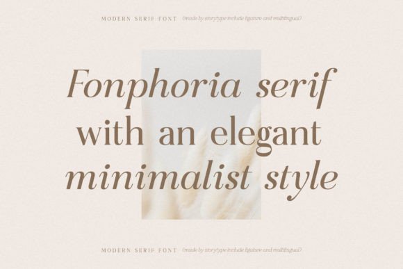 Fonphoria Font PNG with transparent background - Preview 1