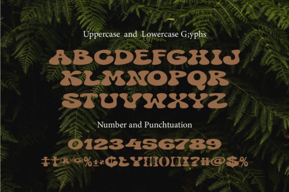 Glowing Font - Preview 1