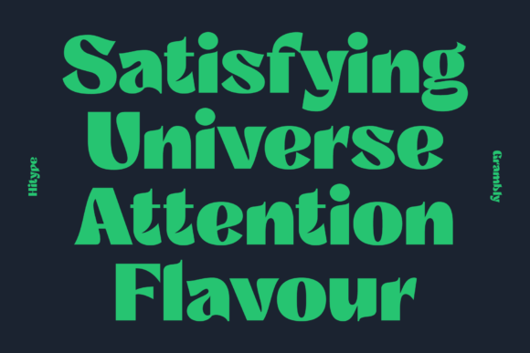 Grambly Font PNG with transparent background - Preview 4