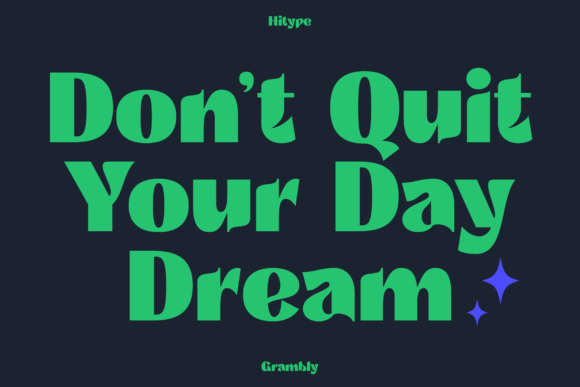 Grambly Font PNG with transparent background - Preview 6