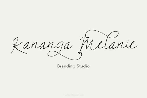 Hamley Beau Font - Preview 2