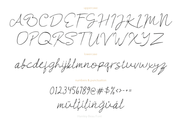 Hamley Beau Font - Preview 4
