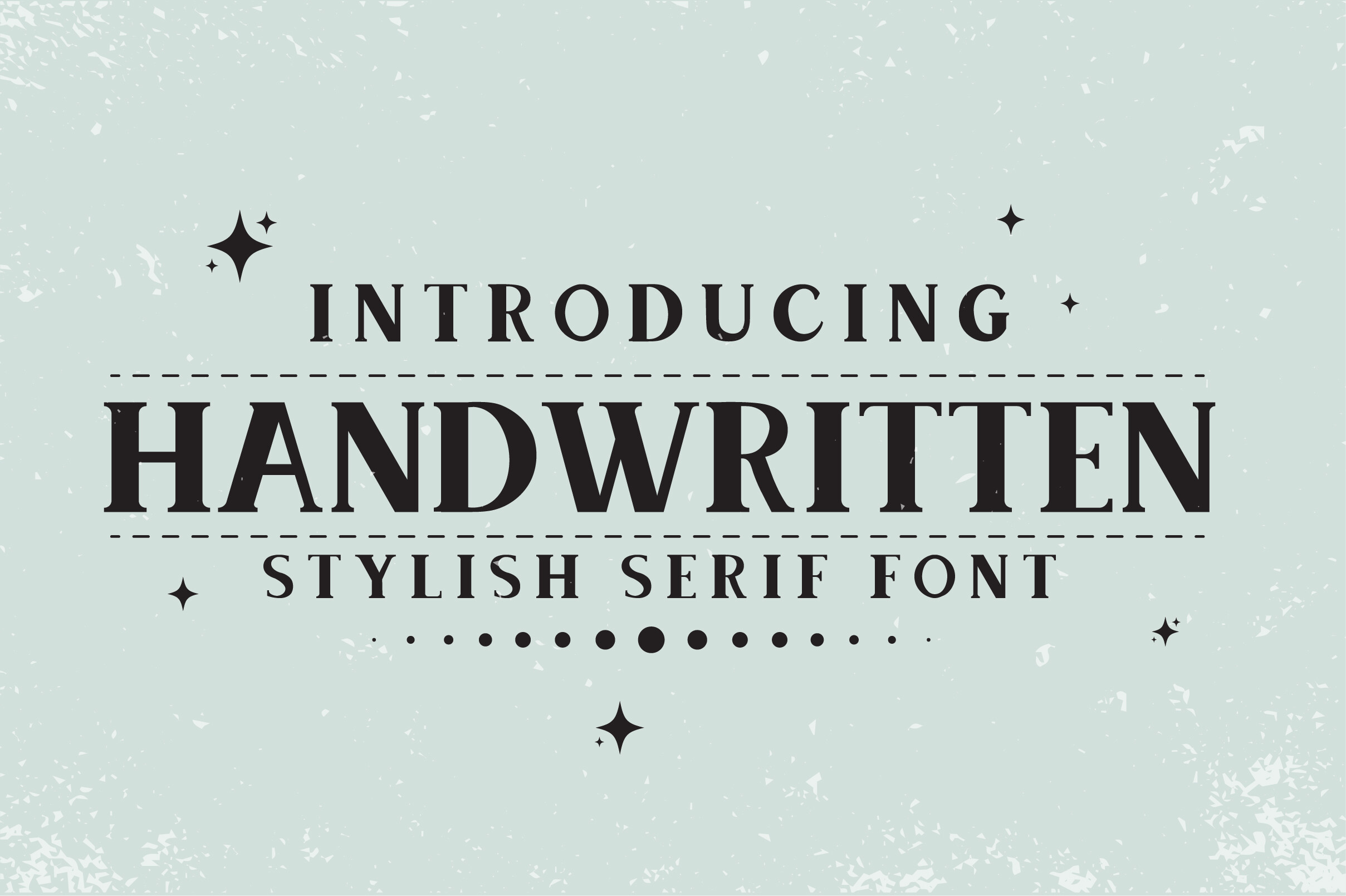 Handwritten Font by BlackCraft · Creative Fabrica font preview