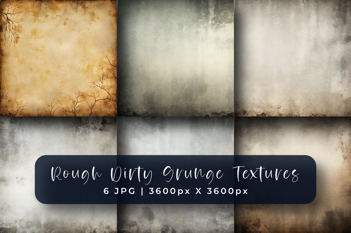 Rough Dirty Grunge Texture Backgrounds Graphic by srempire · Creative ...