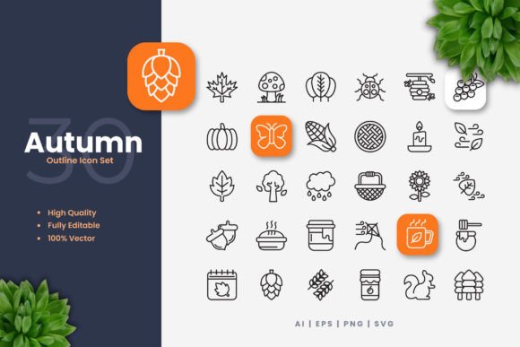 Autumn Icons