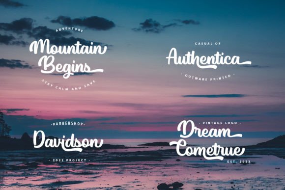 Beautiful Candy Font - Preview 2