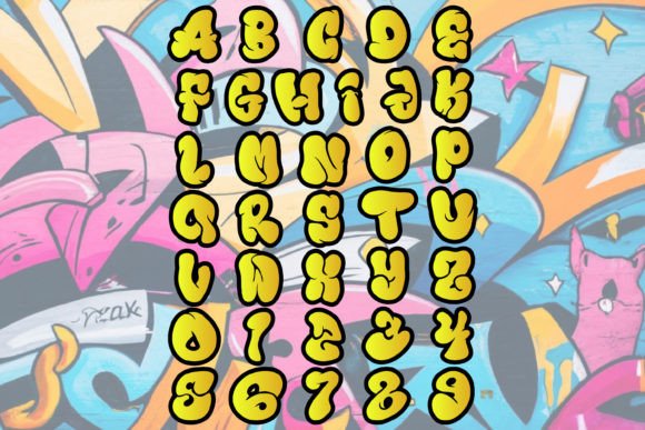 Boy Graffiti Font - Preview 4