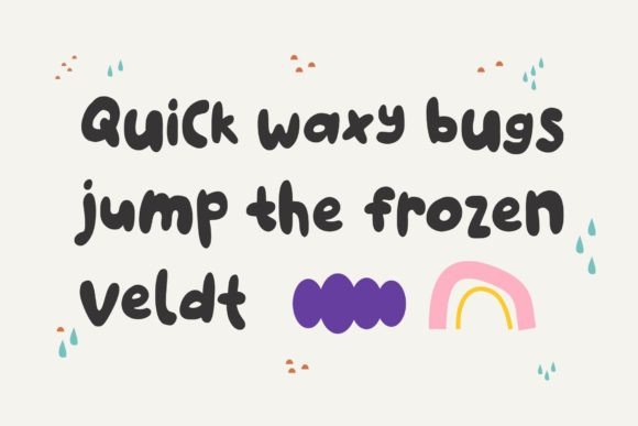 Fluffapalooza Font PNG with transparent background - Preview 3