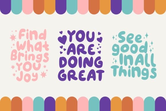 Fluffapalooza Font PNG with transparent background - Preview 5