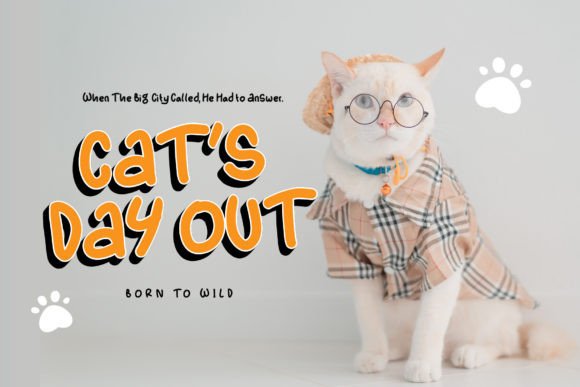 Fluffy Furr Font - Preview 4