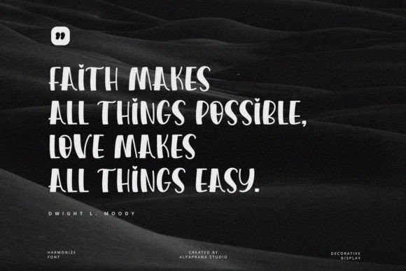 Harmonize Font - Preview 3