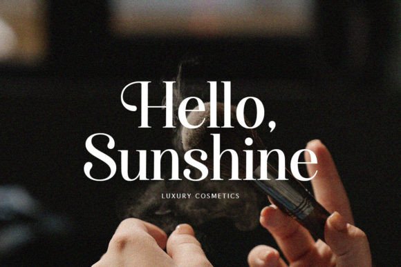 Hostania Font - Preview 4