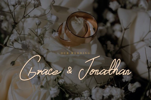 Krandelle Signature Font PNG with transparent background - Preview 3