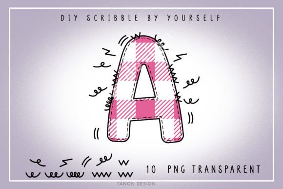 Pink Plaid Font font preview - 1