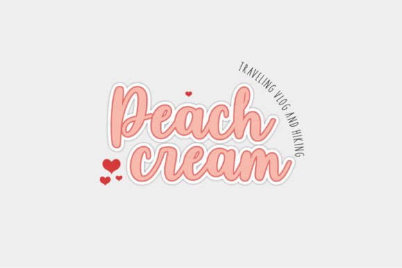 Saturday Garden Font PNG with transparent background - Preview 3