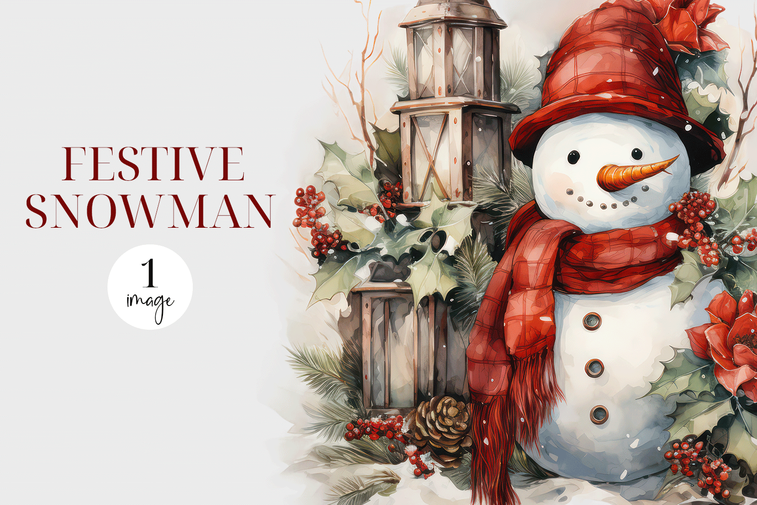 Snowman Clipart Graphic by Luv Bijou · Creative Fabrica