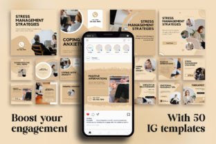 Therapist Instagram Canva Templates Graphic by SnapyBiz · Creative Fabrica