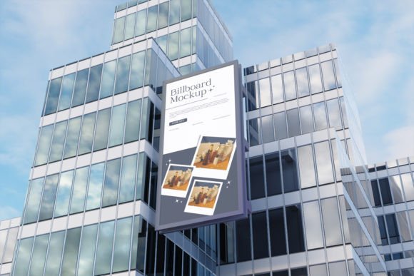 Building Vertical Billboard Mockup Graphic Billboards By My Code Std