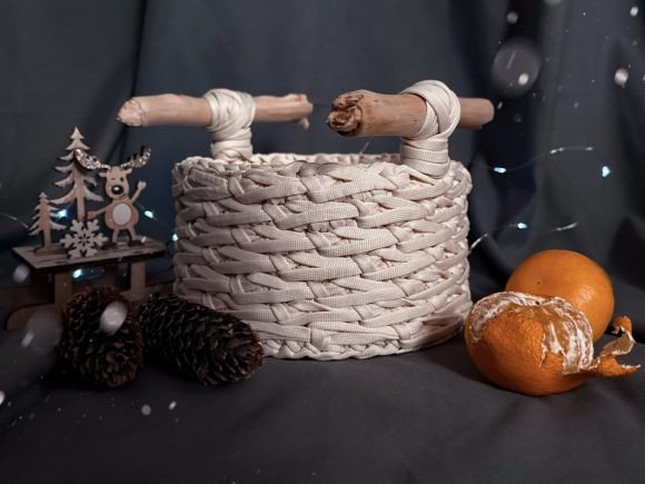 Crochet Pattern Basket Hygge PDF Video