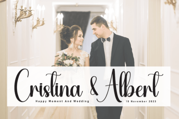 Elegant Font - Preview 1