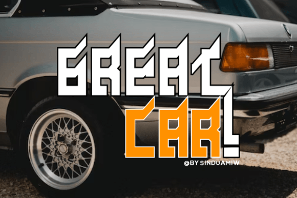 Sahampun Font PNG with transparent background - Preview 3