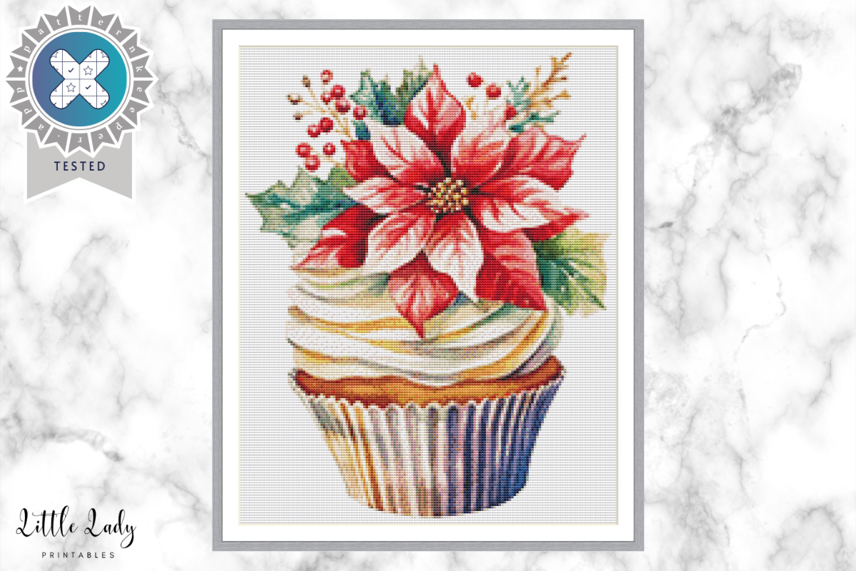 Sweet Christmas Cross Stitch Pattern PDF