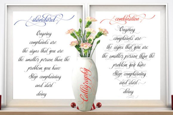 Calligraphy Font - Preview 4