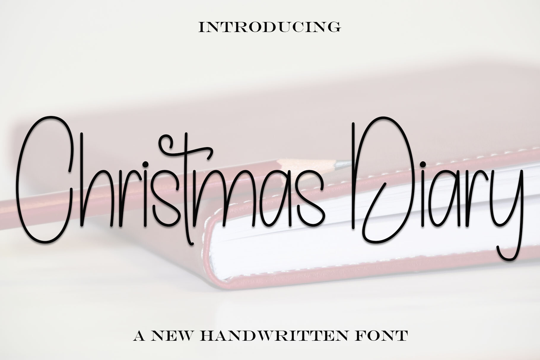 Christmas Diary Font - photo 1