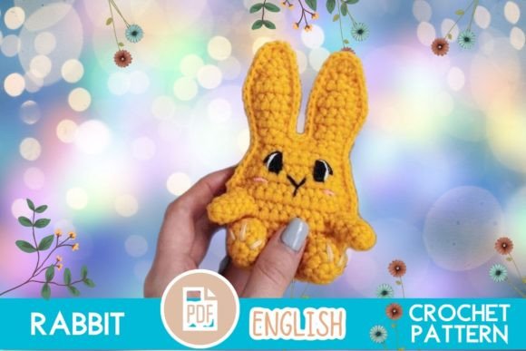 Crochet Rabbit Toy Pattern PDF Amigurumi