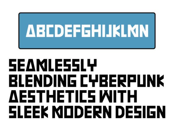 Cyberbang Font - Preview 6