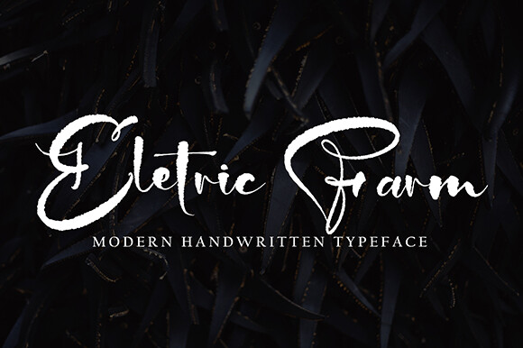 Eletric Farm Font by Pineungtype & Missinklab · Creative Fabrica