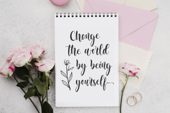 Hello Molarine Font Font - Preview 4