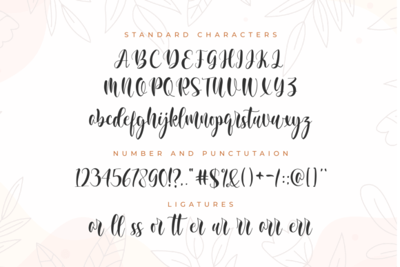 Hello Molarine Font Font - Preview 6