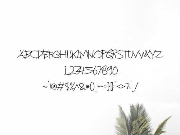 Belarak Font - Preview 1