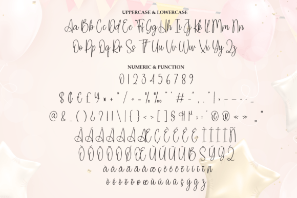 Birthday Font - Preview 6