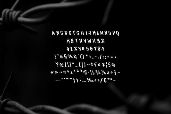 Black Beard Font - Preview 3