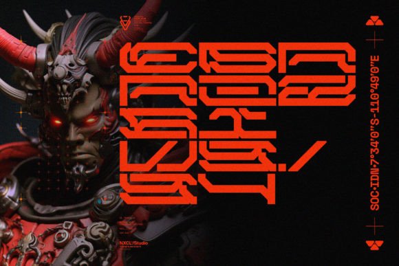 Brayqose Expanded Font - Preview 3