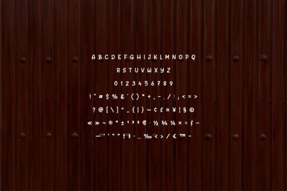 Brown Gate Font - Preview 3