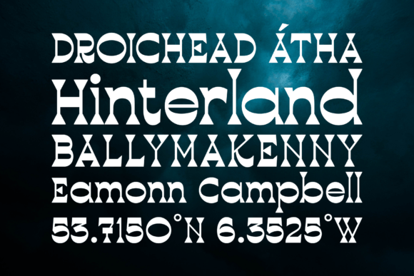 Drogheda Font - Preview 1
