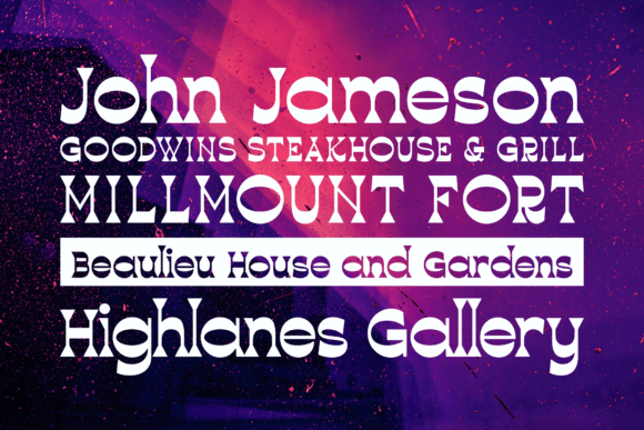 Drogheda Font - Preview 2