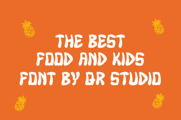 Fruite Drink Font - Preview 2