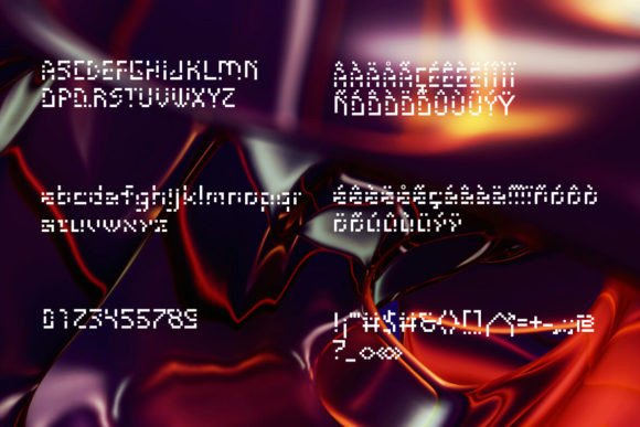 Groutpix Font - Preview 3