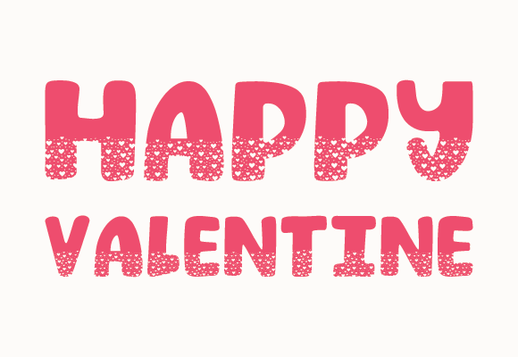 Happy Valentine Font - Preview 1