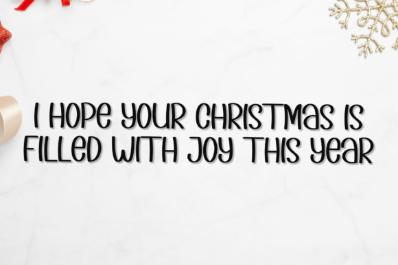 Happywinter Font PNG with transparent background - Preview 1