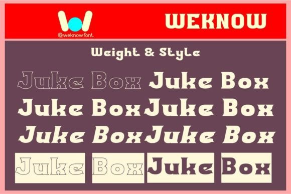 Juke Box Font PNG with transparent background - Preview 6