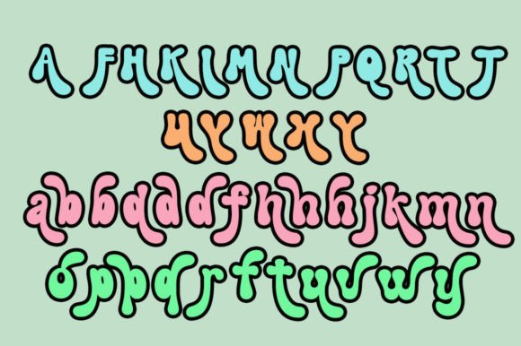 Kids Stacked Font - Preview 5