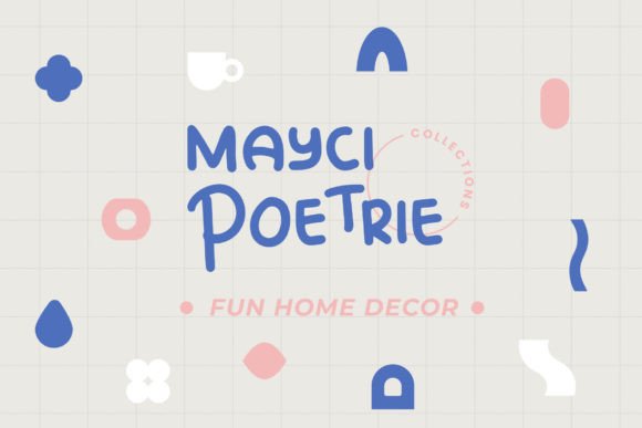 Kohffie Cute Font PNG with transparent background - Preview 1