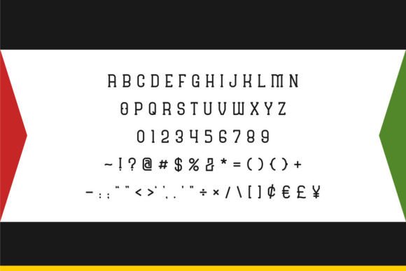 Revolutioner Font PNG with transparent background - Preview 3