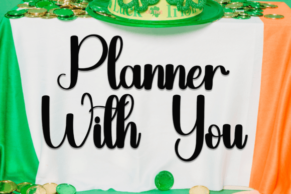 Santa Story Font PNG with transparent background - Preview 3