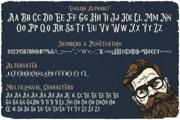 Beard Point Font - Preview 1